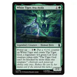 Magic the Gathering - Marvel super heroes - 0196 - White Tiger, Ava Ayala - Image 1