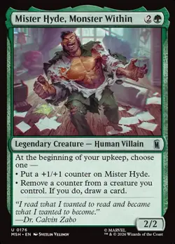 Magic the Gathering - Marvel super heroes - 0176 - Mister Hyde, Monster Within - Image 1