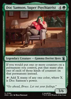 Magic the Gathering - Marvel super heroes 0164 - Doc Samson, Super Psychiatrist - Image 1