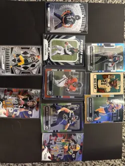 🔥2025 optic football Rookie Insert Lot 9 Cards Inserts Only Great Price - Image 1