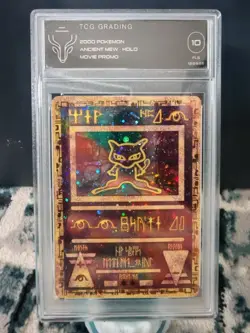 Ancient Mew Pokemon 2000 Movie Pokemon Game Promo TCG Grading 10 Flawless - Image 1