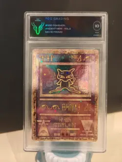 Ancient Mew Pokemon 2000 Movie Pokemon Game Promo TCG Grading 10 Flawless - Image 1