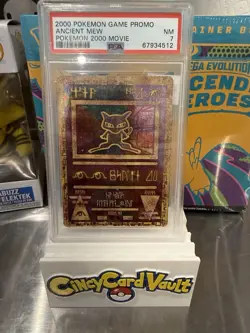 PSA 7 Ancient Mew 2000 Pokemon TCG Promo Holo EN Pokemon 2000 Movie Wizards - Image 1