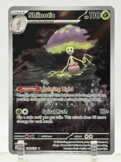 Pokemon TCG Shiinotic Holo Card Illustration Rare, Surging Sparks 194/191 NM - Image 1