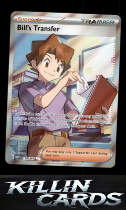 Bill's Transfer - 194/165 194/165 Pokemon Ultra Rare SV: Scarlet & Violet 151 Ca - Image 1