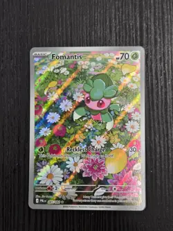 Fomantis 085/084 Illustration Rare Pokemon TCG Pitch Black ME05 English NM IR - Image 1