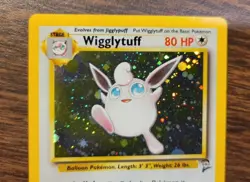 Wigglytuff 19/130 - Holo Rare Base Set 2 Pokemon Card NM - Image 2