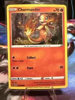 The Pokemon Company Charmander 70HP SWSH Promo SWSH092 Holo Basic English - Image 1
