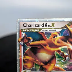 Pokemon Charizard G LV.X DP45 SP Promo Holo Diamond Pearl 2009 HP/Damaged🔥 - Image 3