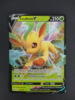 Leafeon V 013/159 - Pokemon Crown Zenith Holo Ultra Rare - Image 1