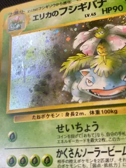 Pokemon Erika's Venusaur 90 HP Holo Rare Challenge Darkness 003 Japanese - Image 3