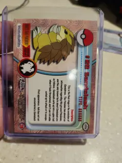 2000 Topps Chrome Pokemon #28 Sandslash 8P - Image 2