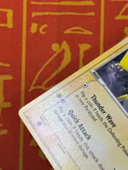 POKEMON TCG PIKACHU 78/110 NON HOLO COMMON LIGHT PLAY HOLON PHANTOMS - Image 5