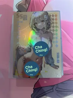 WAIFU Love Diary SSR 32 Lumina Rare card. Goddess Story Sexy Anime Girl - Image 1