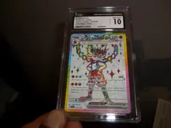 Cinderace EX 157/142 Ultra Rare Stellar Crown Pokemon CGC 10 Gem Mint! not PSA - Image 2