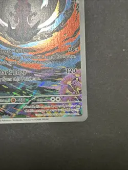 Pokemon TCG Yveltal Full Art Holo Card 205/182 Paradox Rift Illustration Rare NM - Image 3