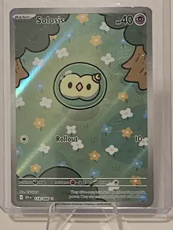 Solosis 118/086 Pokemon Sv: Black Bolt Holo | Illustration Rare - Image 1