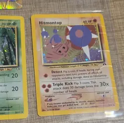 Damaged Nintendo WOTC Pokemon TCG Vintage Neo 5-Card Lot Dark Typhlosion Holo + - Image 4
