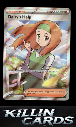 Daisy's Help - 195/165 195/165 Pokemon Ultra Rare SV: Scarlet & Violet 151 Card - Image 1