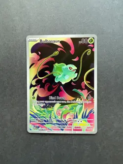 🔥Bulbasaur Mega Evolution Illustration Rare 133/132 Pokemon TCG - Image 1