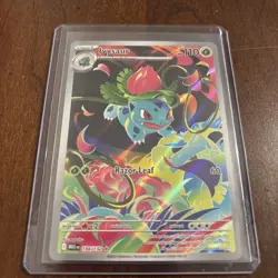 Ivysaur 134/132 Me01: Mega Evolution Holo Pokemon Rare TCG - Image 1