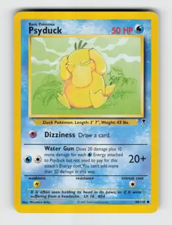 Psyduck 88/110 Common Legendary Collection Pokemon 2002 Moderately Played - Image 1