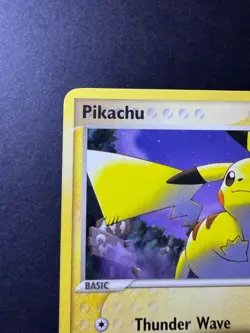 Pikachu 78/110 Common Holon Phantoms LP Pokemon Card - Image 2