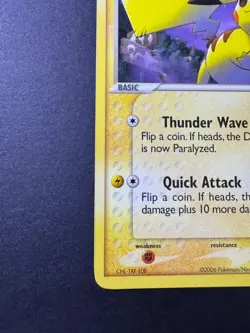 Pikachu 78/110 Common Holon Phantoms LP Pokemon Card - Image 5