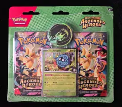 Pokemon Ascended Heroes Erika’s Tangela 2 pack blister - Image 1