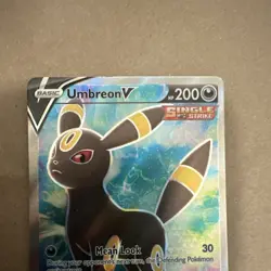 Pokemon Umbreon V 188/203 SWSH07 Evolving Skies Full Art Ultra Rare Holo 200 HP - Image 3