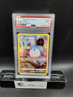 2023 POKEMON SWORD & SHIELD CROWN ZENITH #GG19 FULL ART/ALTARIA PSA 9 - Image 1