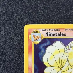 Pokemon TCG Ninetales 12/102 Base Set Unlimited Holo Rare - MP - Image 4
