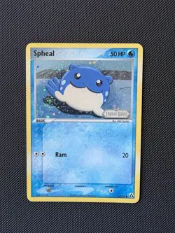 Pokemon TCG Spheal Ex Legend Maker Reverse Holo Stamped 65/92 SWIRL - Image 1