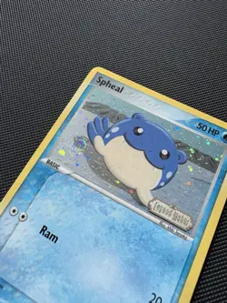 Pokemon TCG Spheal Ex Legend Maker Reverse Holo Stamped 65/92 SWIRL - Image 2