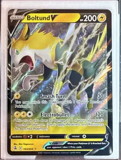 Boltund V 103/264 Holo V Rare Fusion Strike Pokemon NM/M FST - Image 1