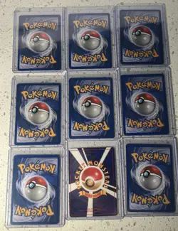 HUGE VINTAGE POKEMON HOLOFOIL LOT BASE SET, TEAM ROCKET, FOSSIL, LOT OF 25 - Image 2