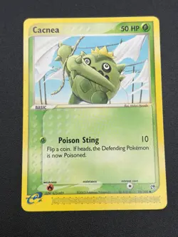 Cacnea LP 58/100 Common Sandstorm Pokemon - Image 1