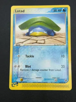 Lotad NM/M 67/100 Common Sandstorm Pokemon - Image 1