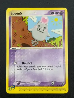 Spoink NM/M 73/97 Common Dragon Pokemon - Image 1