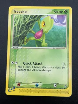 Treecko LP 80/97 Common Dragon Pokemon - Image 1