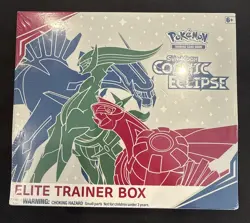 2019 POKEMON TCG SUN & MOON COSMIC ECLIPSE ELITE TRAINER BOX ETB FACTORY SEALED - Image 1