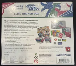 2019 POKEMON TCG SUN & MOON COSMIC ECLIPSE ELITE TRAINER BOX ETB FACTORY SEALED - Image 3