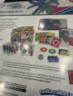 2019 POKEMON TCG SUN & MOON COSMIC ECLIPSE ELITE TRAINER BOX ETB FACTORY SEALED - Image 4