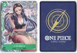Nico Robin P-111 Mini Tin Vol 1 Promo Asia Exclusive One Piece Card - Image 1