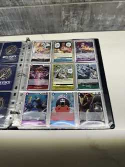 One Piece Rare Card Binder - 108 Rare Card Lot - Image 4