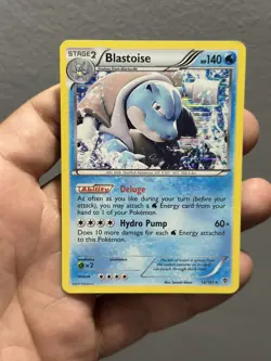 Blastoise 16/101 BW Plasma Blast Cosmos Holo Rare Pokemon Card TCG LP - Image 1