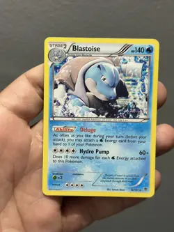 Blastoise 16/101 BW Plasma Blast Cosmos Holo Rare Pokemon Card TCG LP - Image 2