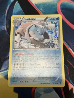 Blastoise 16/101 BW Plasma Blast Cosmos Holo Rare Pokemon Card TCG LP - Image 5