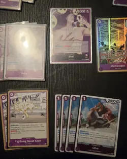 One Piece TCG Purple Enel Deck Partial Build, Core, Meta Deck - Image 2