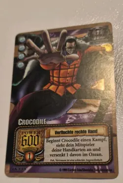 One Piece Karte HOLO LK-C23 Crocodile Verfluchte Rechte Hand - Image 1